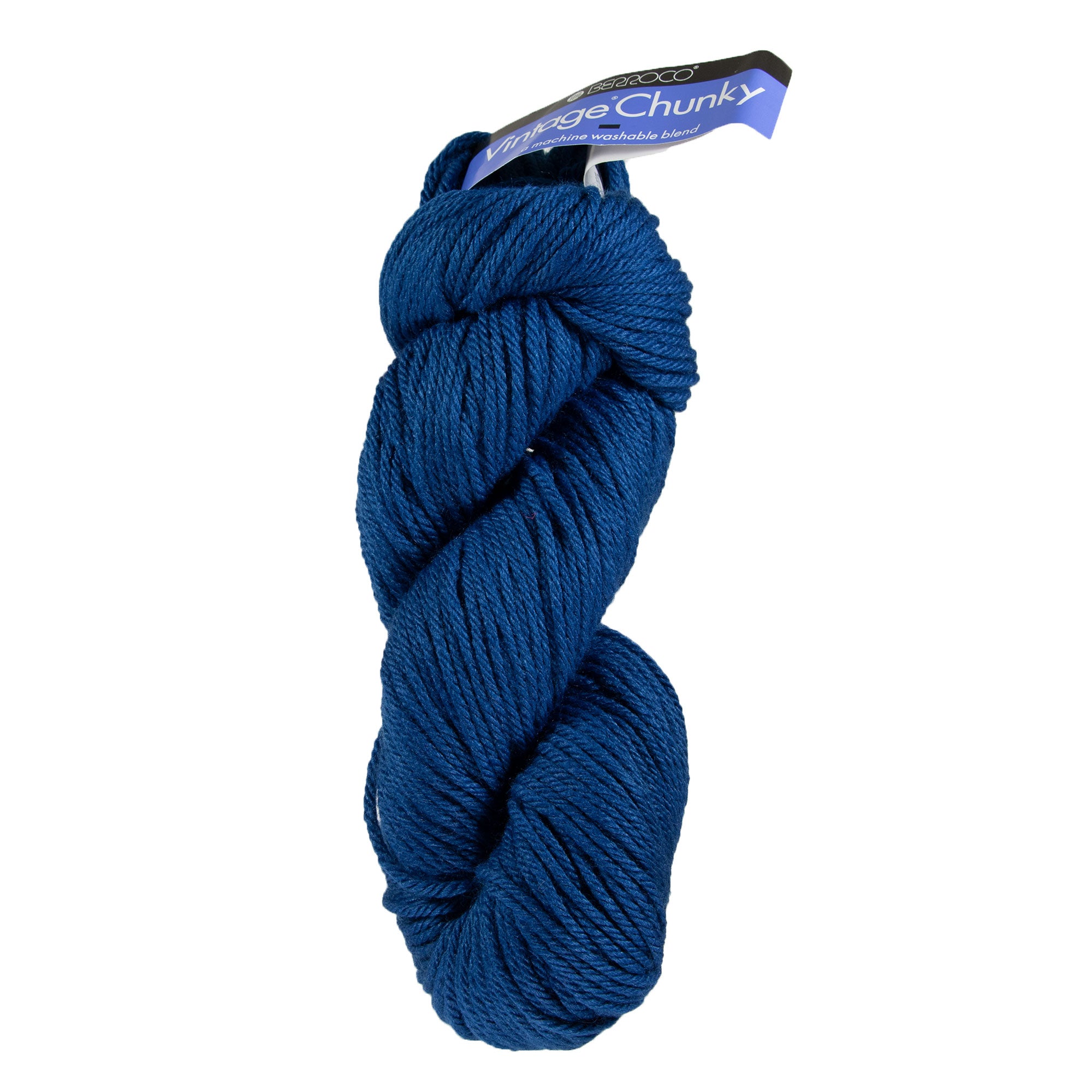 Berroco Vintage Chunky Yarn - 6146 Azure - Zoom Image