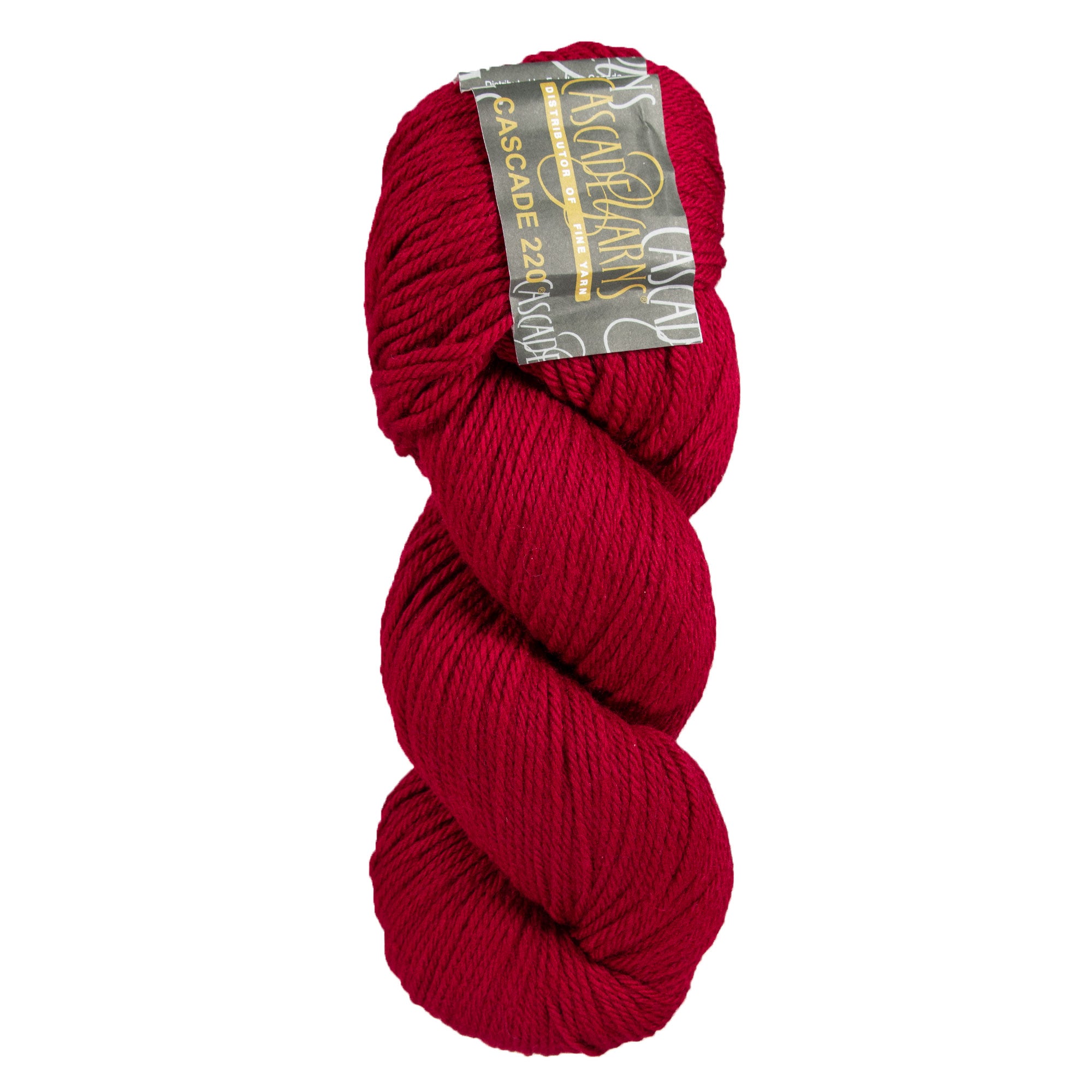 Cascade 220 Yarn - 9404 Ruby - Zoom Image