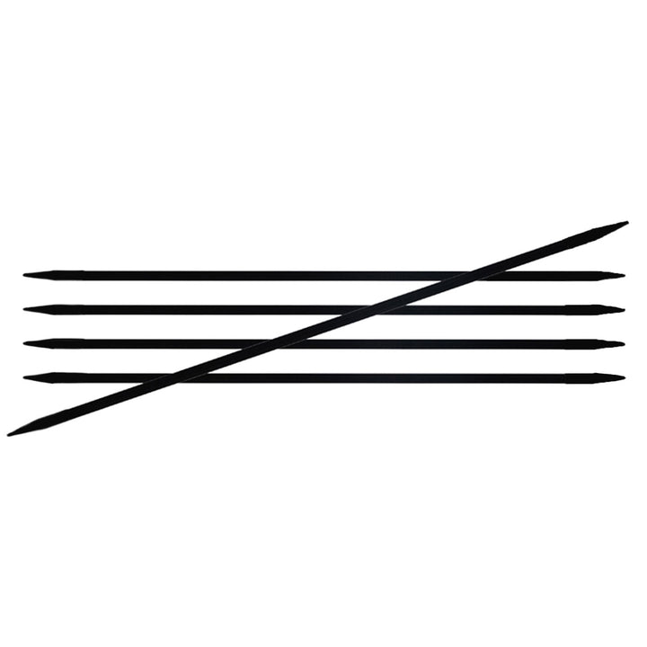 KnitPro Karbonz Double Point Needles - US 00000 (1.00mm) - 6" - Extra Image