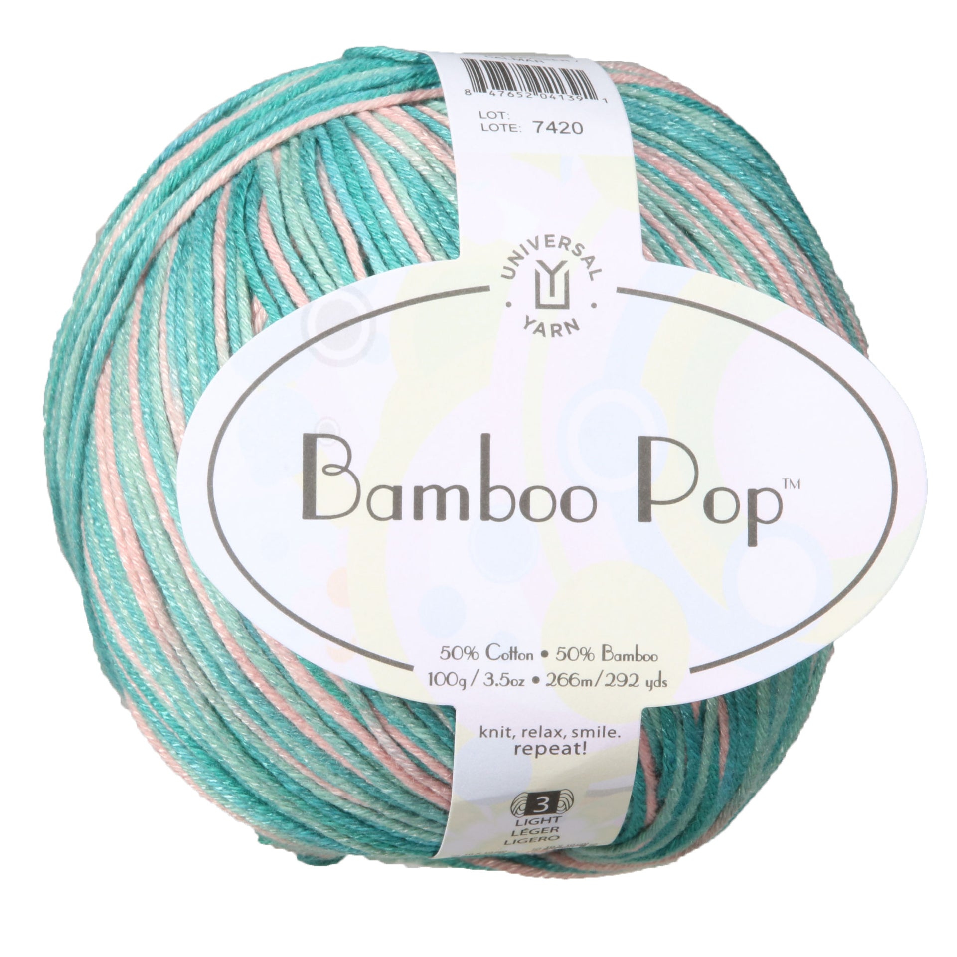 Universal Yarn Bamboo Pop Yarn - 215 Soothe - Zoom Image