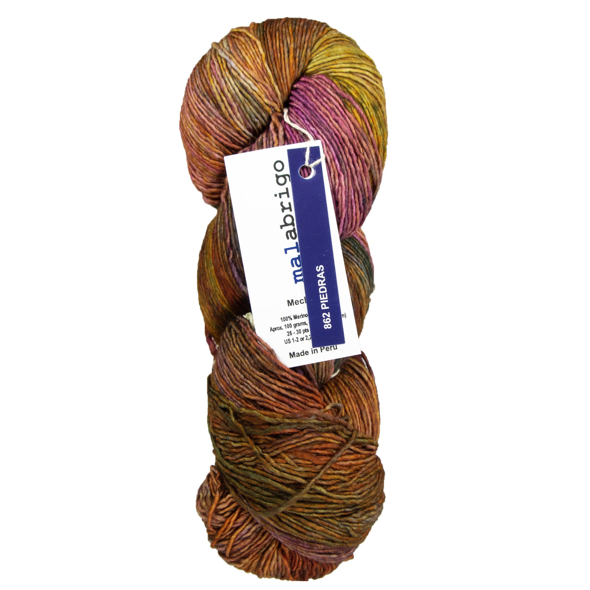 Malabrigo Mechita Yarn - 862 Piedras - Zoom Image