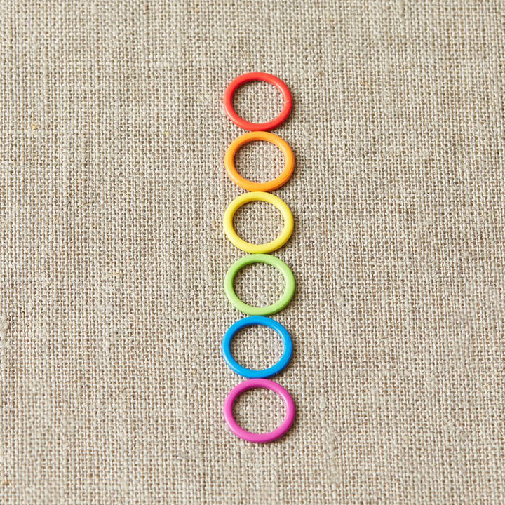 Cocoknits Maker's Keep Accessories - Colorful Ring Stitch Markers - Original - Extra Image