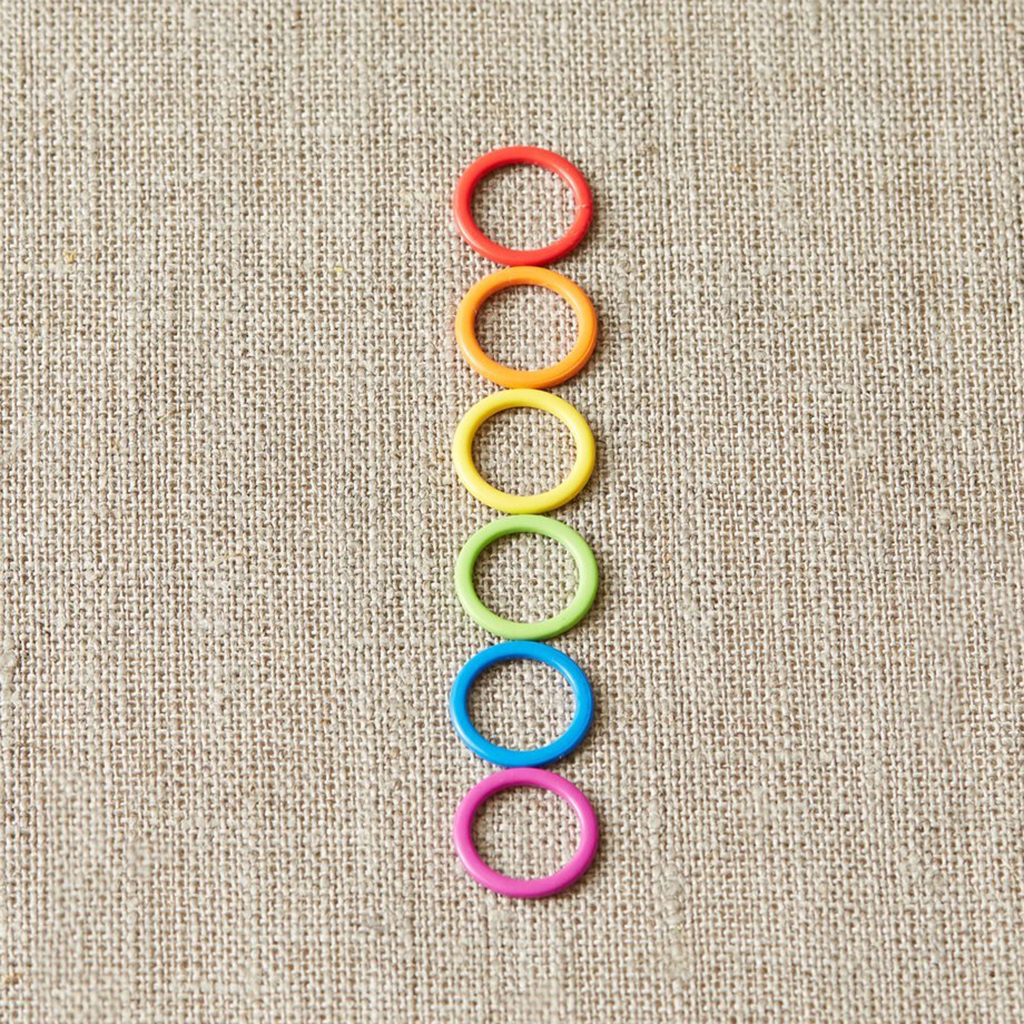 Cocoknits Maker's Keep Accessories - Colorful Ring Stitch Markers - Original - Zoom Image