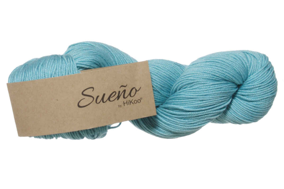 HiKoo Sueno Yarn - 1142 - Robin's Egg - Extra Image