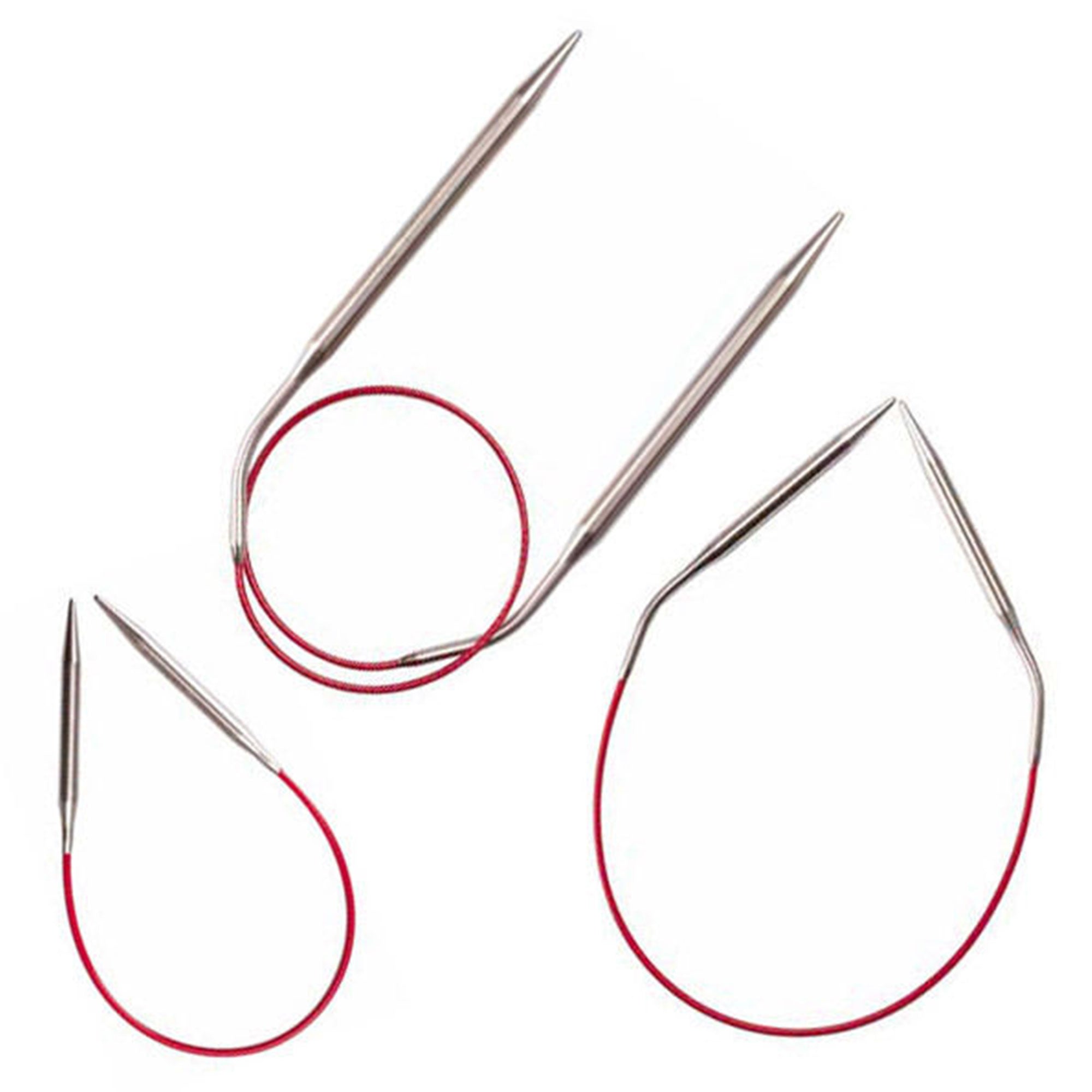ChiaoGoo Knit RED Circular Needles - US 2 (2.75mm) - 16" - Zoom Image