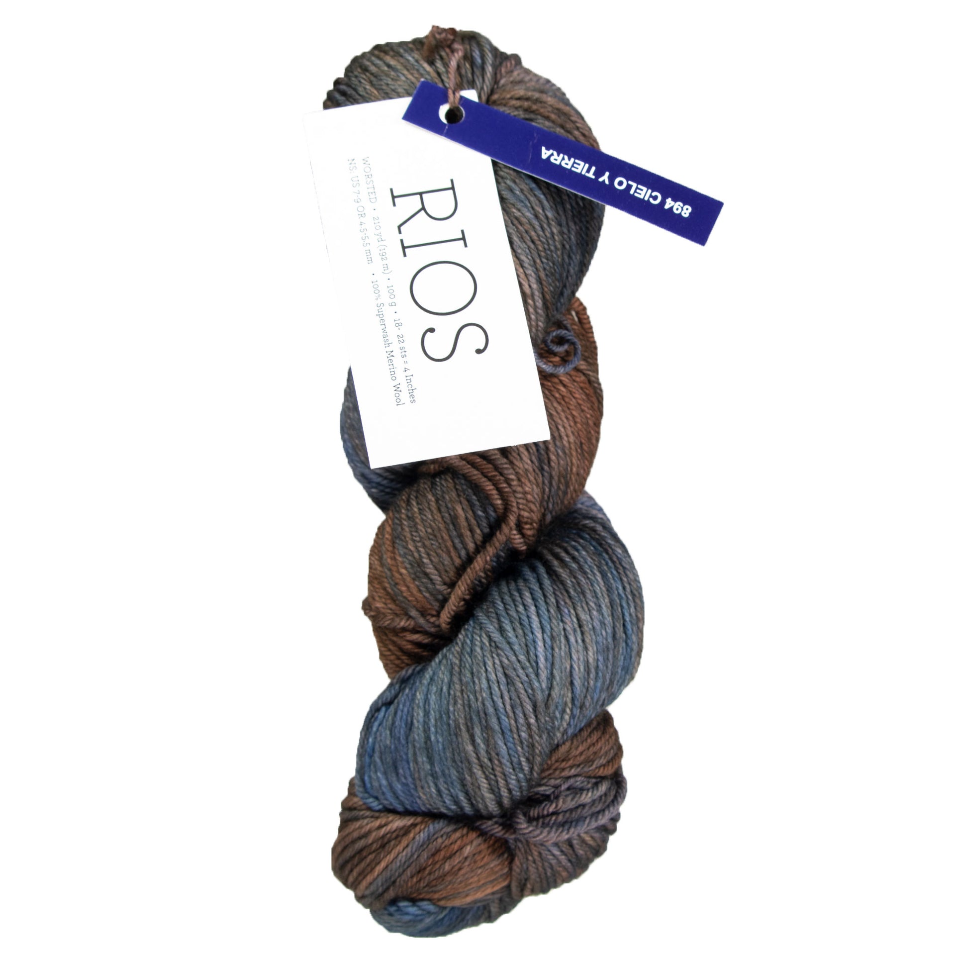 Malabrigo Rios Yarn - 894 Cielo y Tierra - Zoom Image