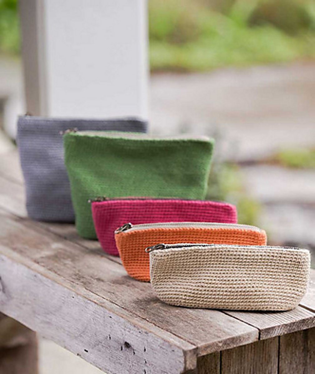 Churchmouse Classics Patterns - Oval Crocheted Bucket Bags & Pouches - Extra Image