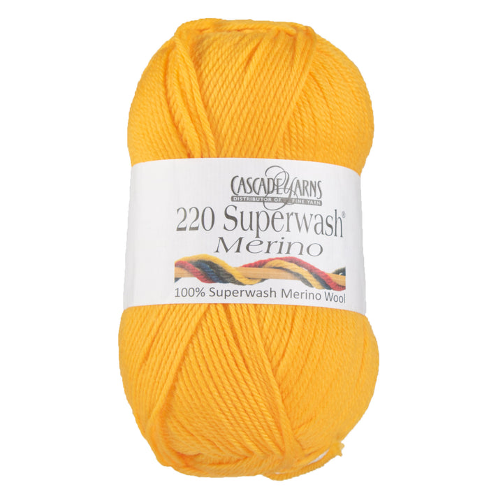 Cascade Yarns 220 Superwash Merino Yarn - 008 Artisan Gold - Zoom Image