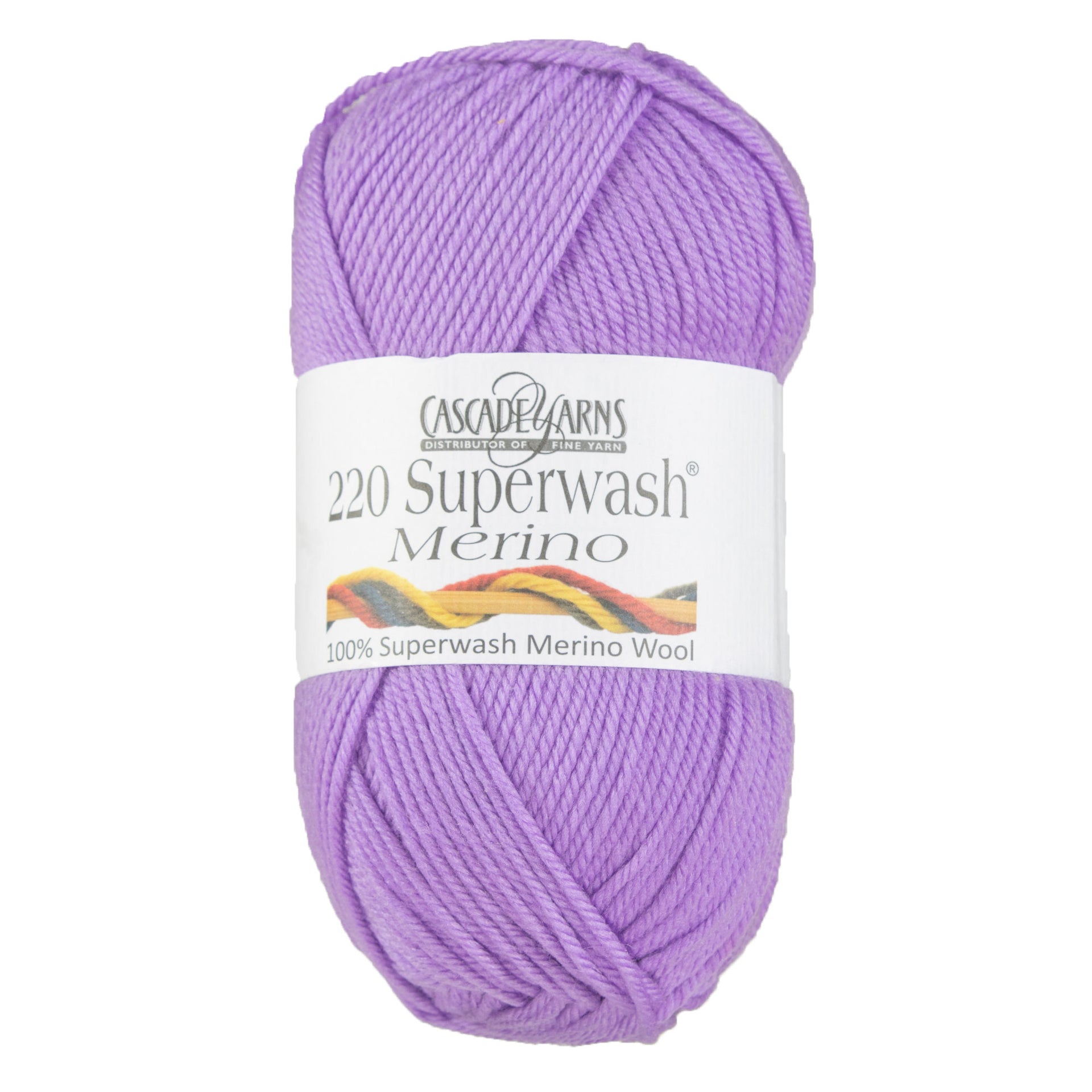 Cascade Yarns 220 Superwash Merino Yarn - 018 Violet Tulip - Zoom Image
