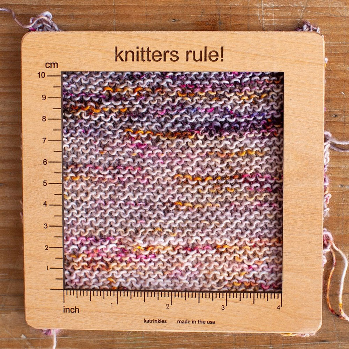 Katrinkles Gauge Swatch Measure - Knitting 4 - Extra Image