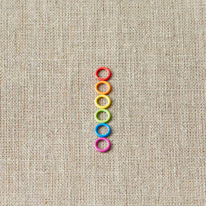 Cocoknits Maker's Keep Accessories - Colorful Ring Stitch Markers - Small - Zoom Image