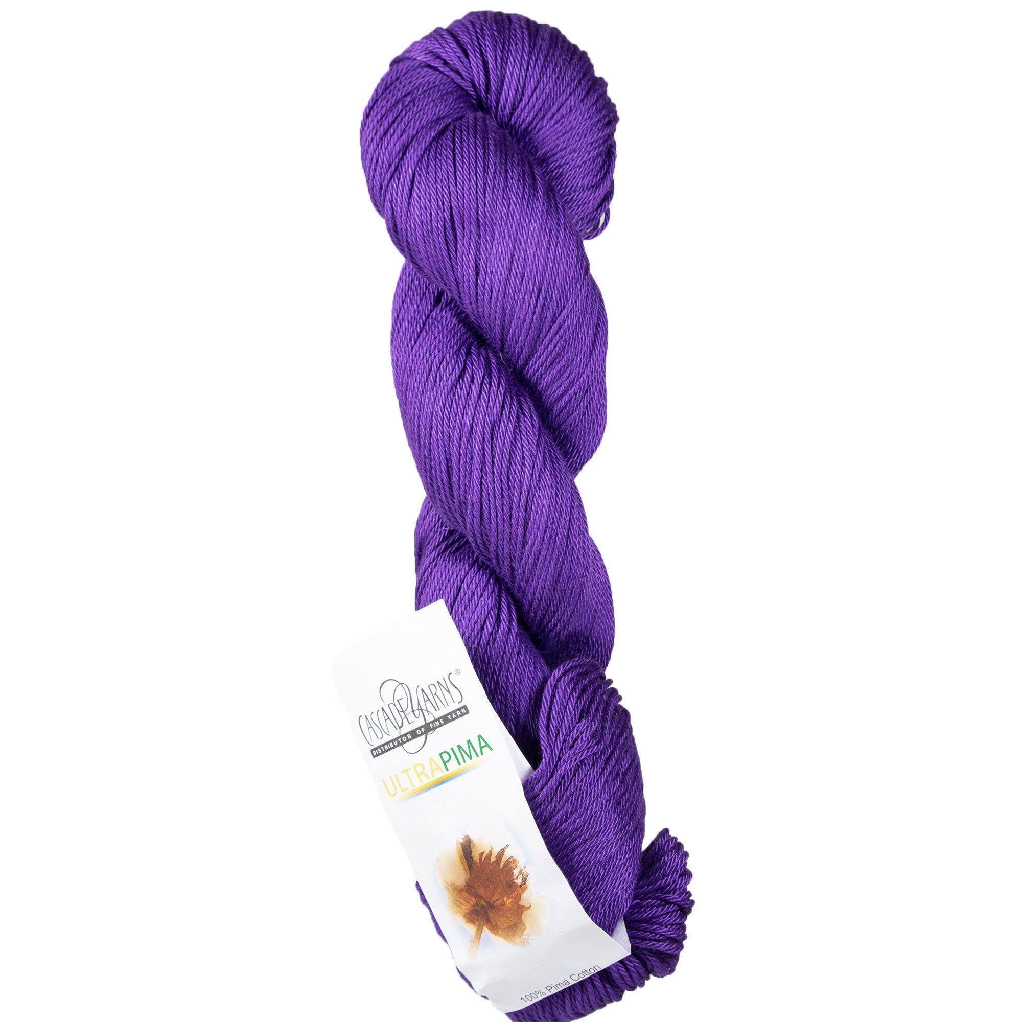 Cascade Yarns Ultra Pima Yarn - 3821 Deep Periwinkle - Zoom Image
