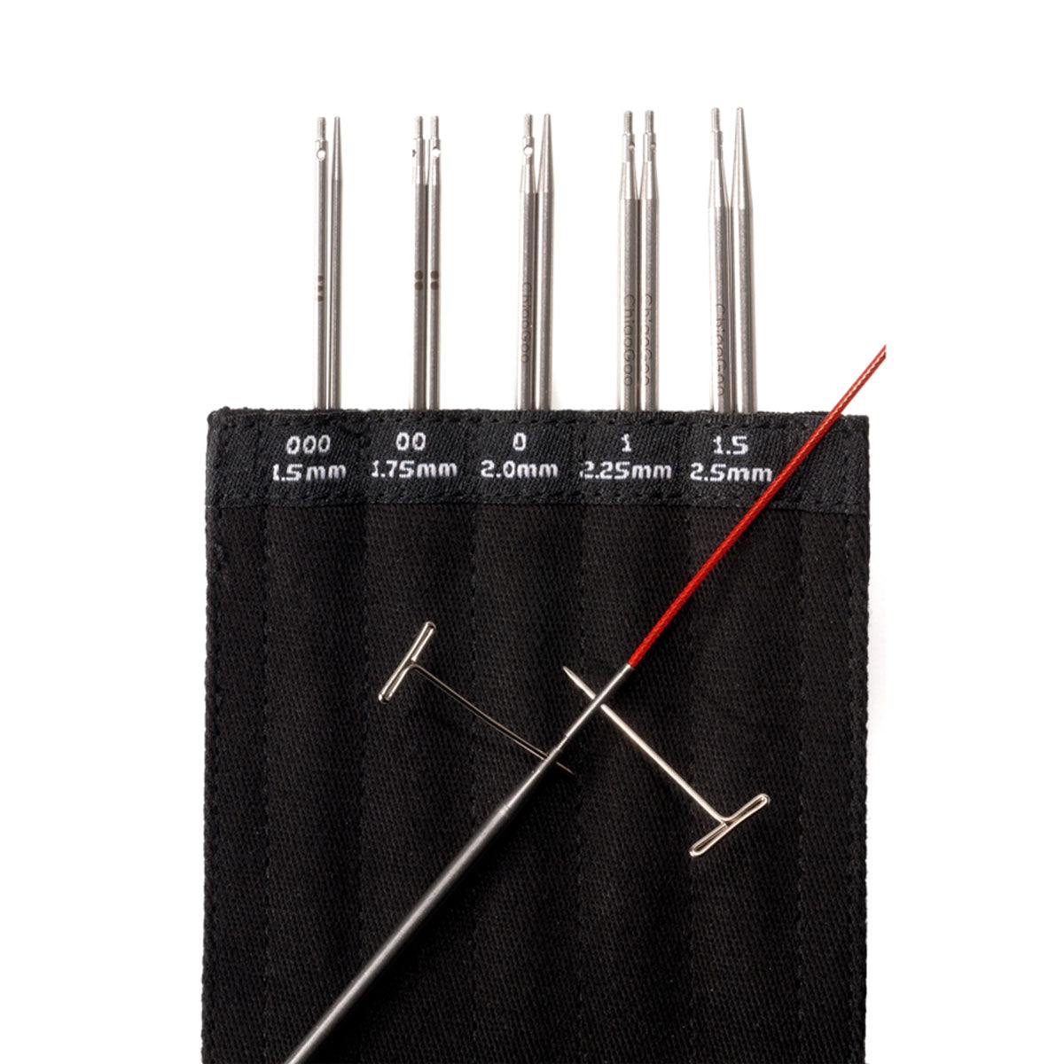 ChiaoGoo TWIST Red Lace Interchangeable Sets - 4" - Mini (US 000 - US 1.5) - Extra Image