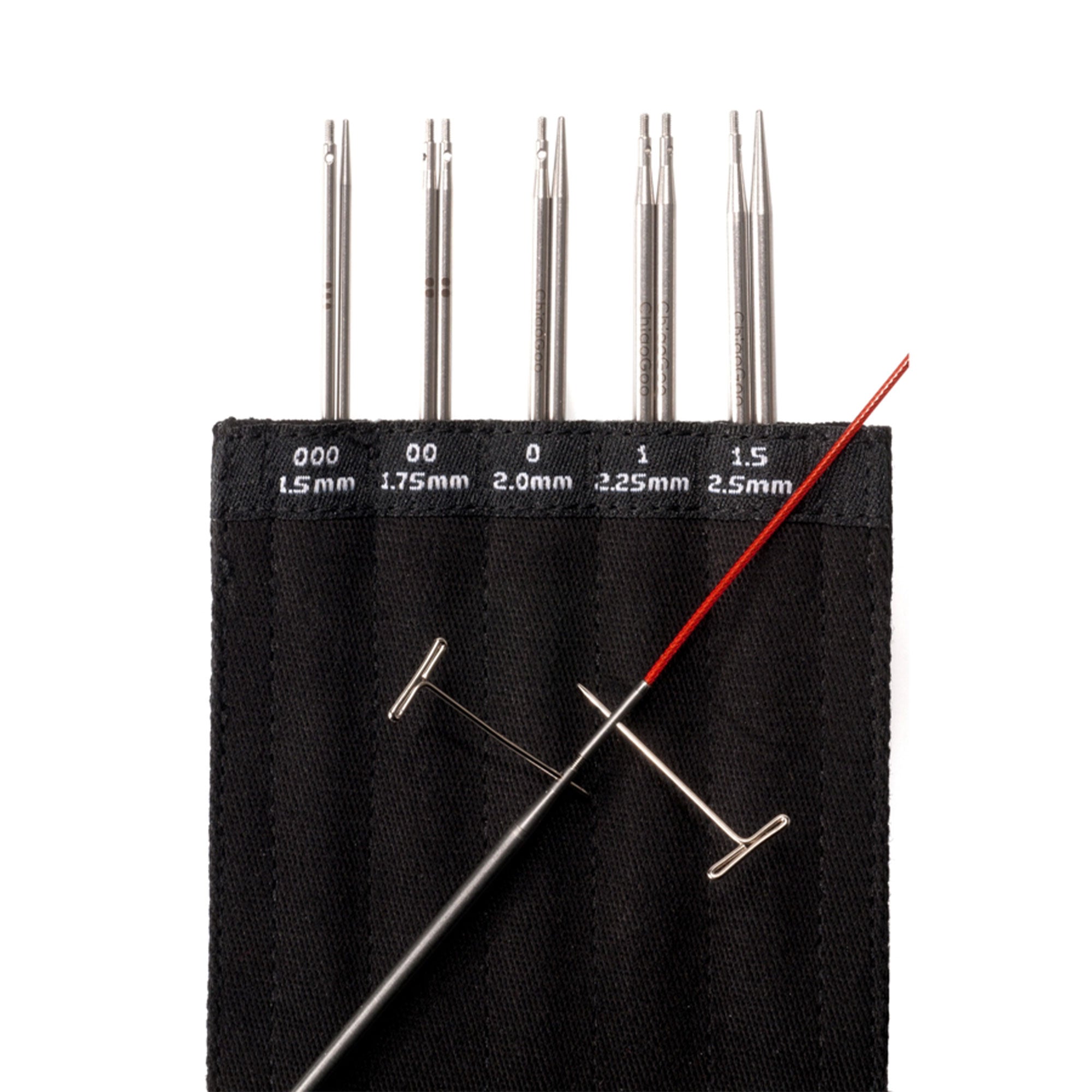 ChiaoGoo TWIST Red Lace Interchangeable Sets - 4" - Mini (US 000 - US 1.5) - Zoom Image