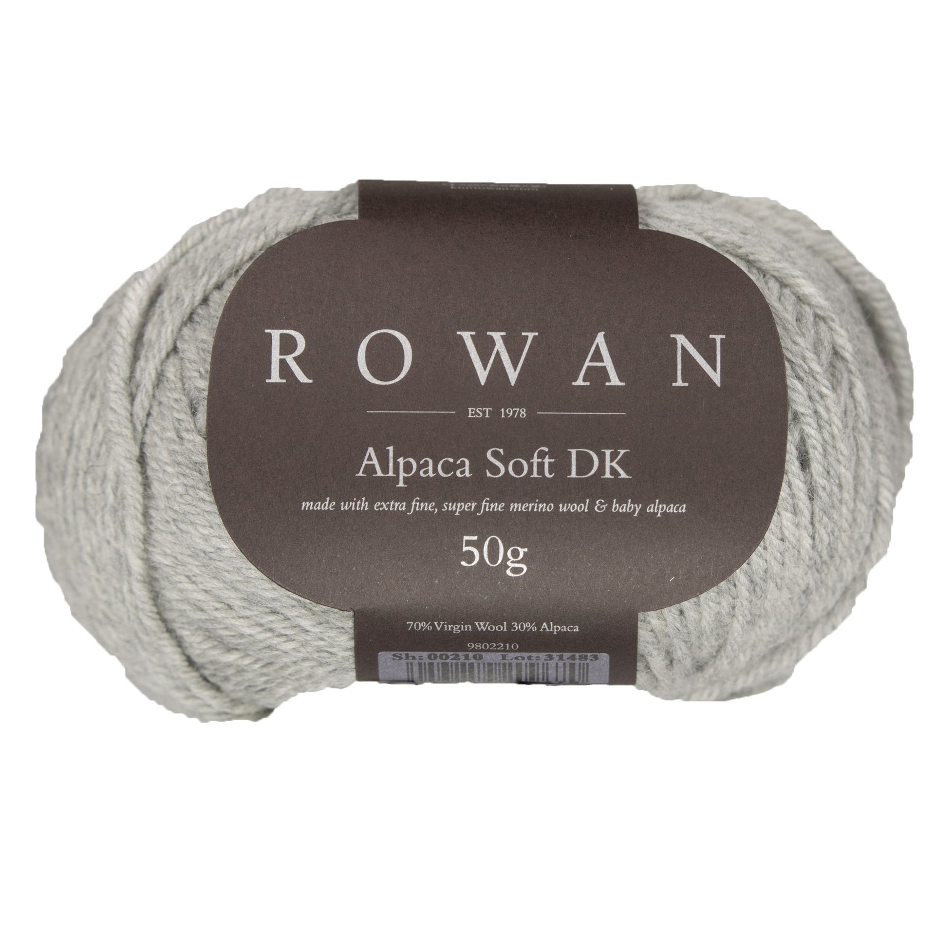 Rowan Alpaca Soft DK Yarn - 210 Rainy Day - Zoom Image