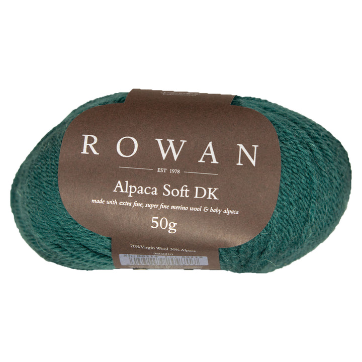 Rowan Alpaca Soft DK Yarn - 214 Hunter Green - Zoom Image
