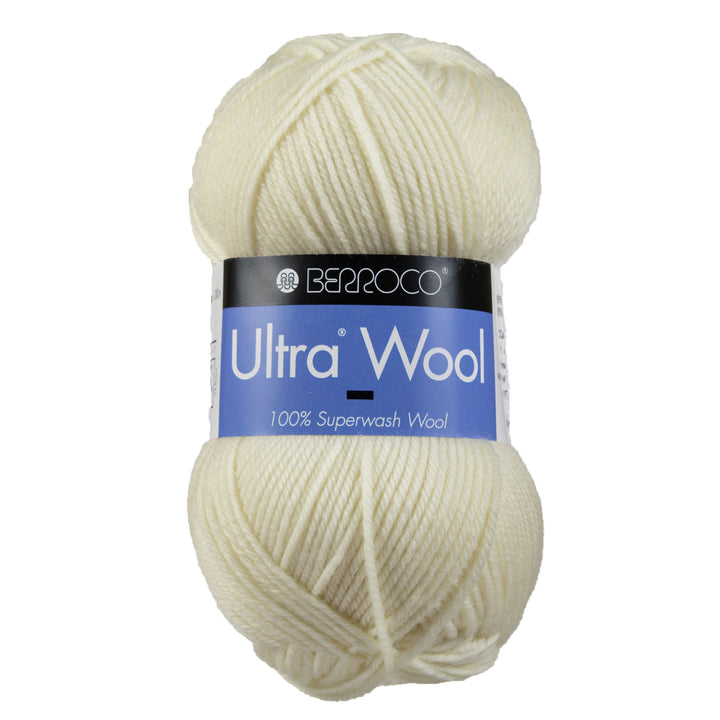 Berroco Ultra Wool Yarn - 3301 Cream - Zoom Image