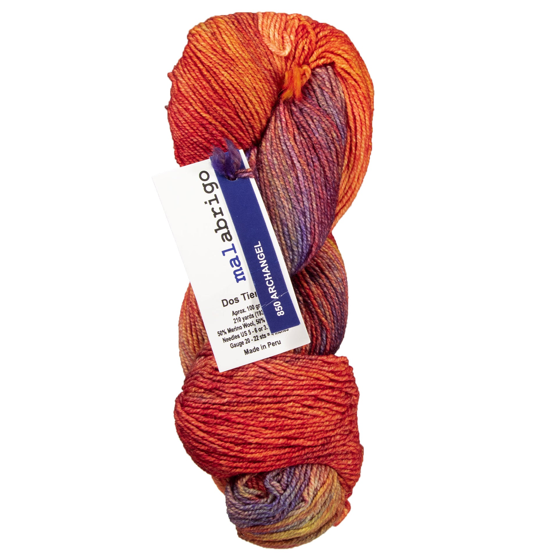 Malabrigo Dos Tierras Yarn - 850 Archangel - Zoom Image