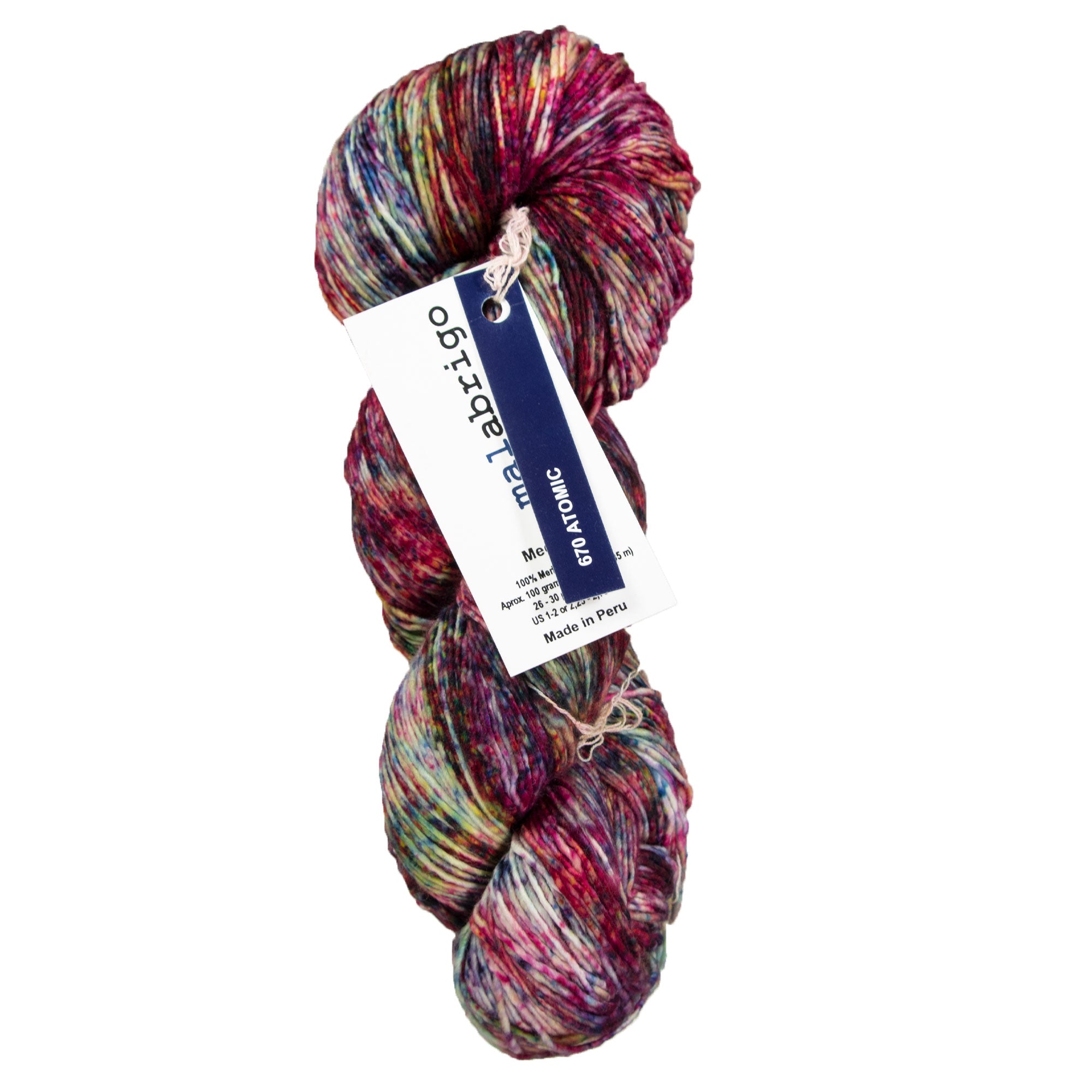 Malabrigo Mechita Yarn - 670 Atomic - Zoom Image