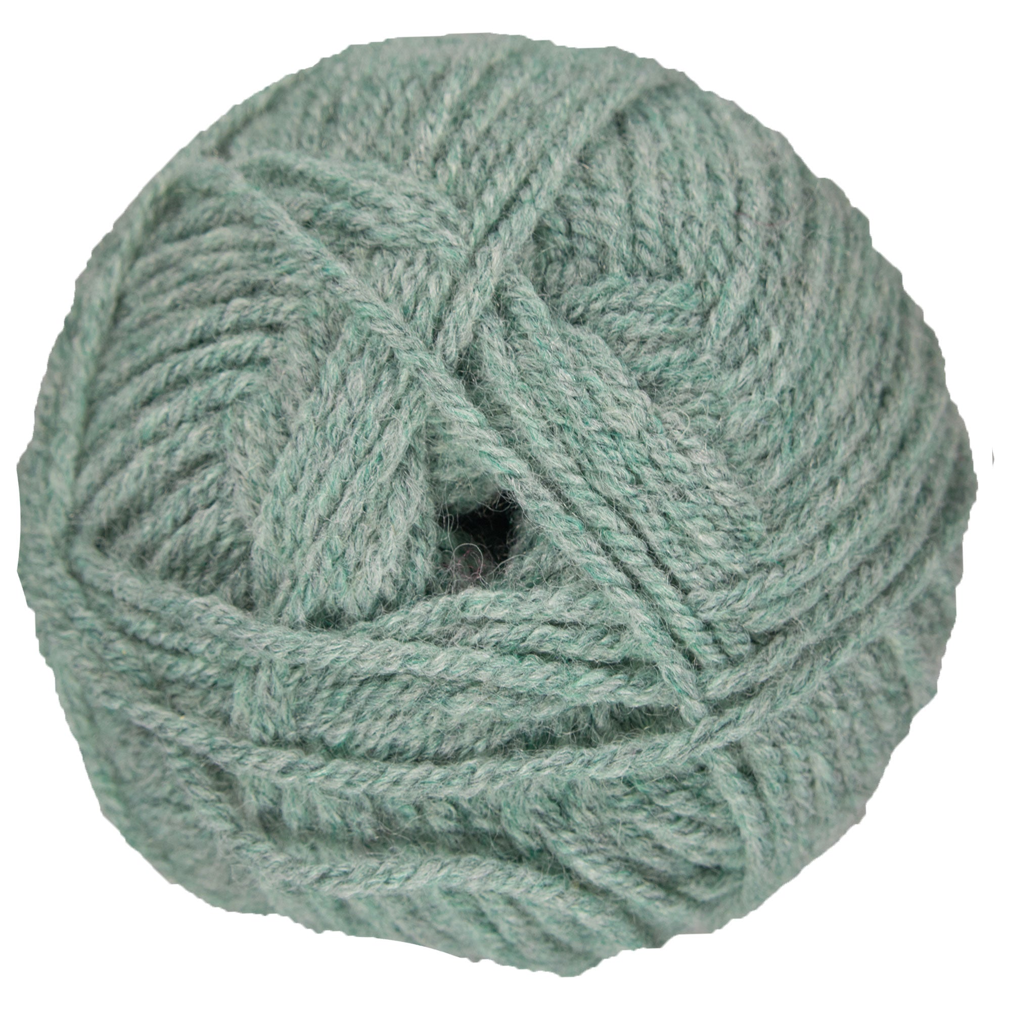 Plymouth Yarn Encore Worsted Yarn - 0678 Light Green Frost Mix - Zoom Image