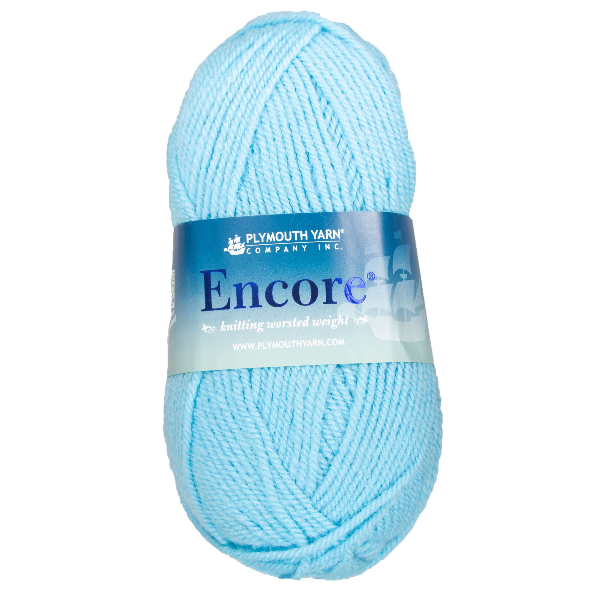 Plymouth Yarn Encore Worsted Yarn - 0455 Bonnet - Zoom Image