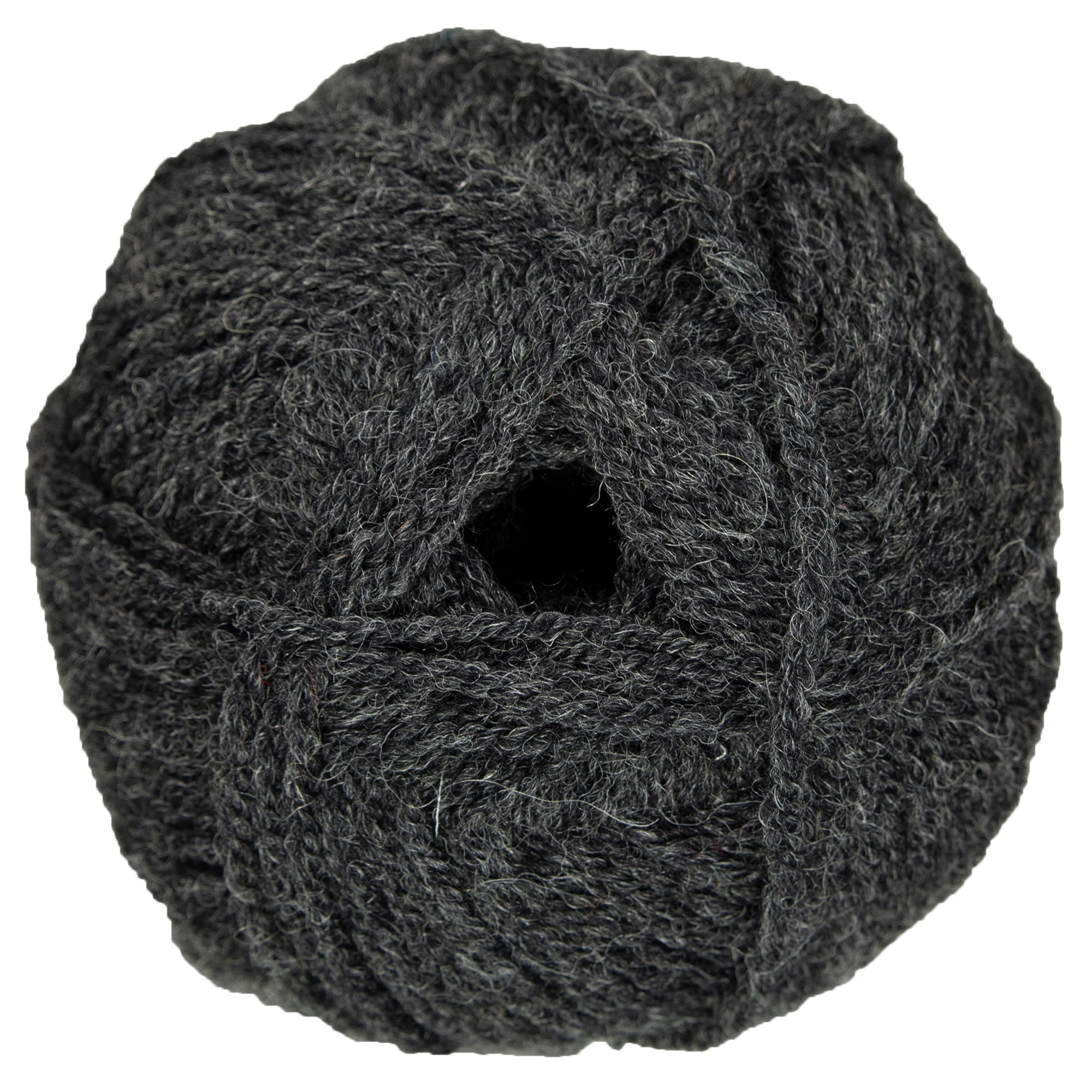 Plymouth Yarn Encore Worsted Yarn - 0520 Night Grey Heather - Zoom Image