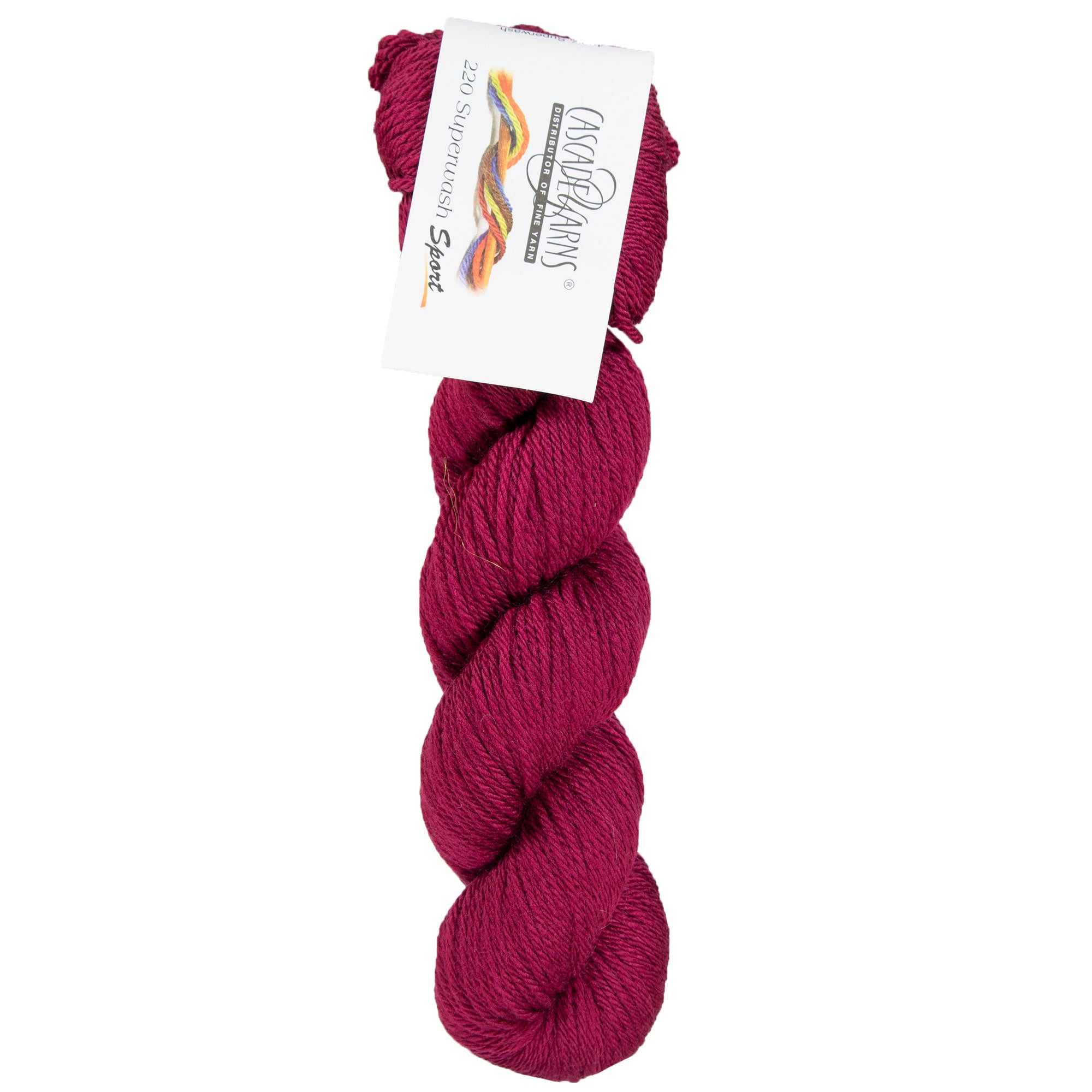 Cascade Yarns 220 Superwash Sport Yarn - 0264 Beet - Zoom Image
