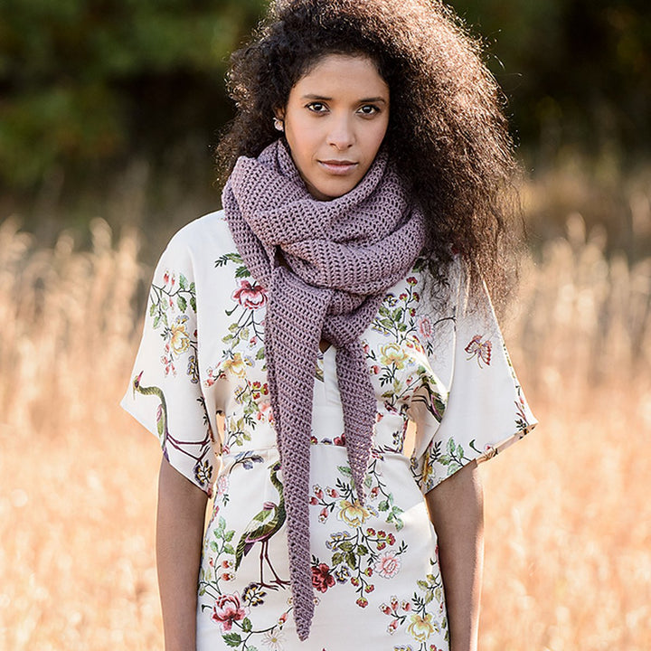 Blue Sky Fibers The Classic Series Patterns - Crosby Crochet Wrap - PDF Download - Extra Image