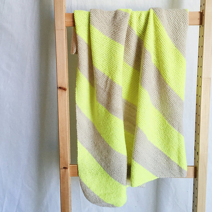 Madelinetosh Tosh Patterns - Easy Peasy Blanket - PDF Download - Extra Image