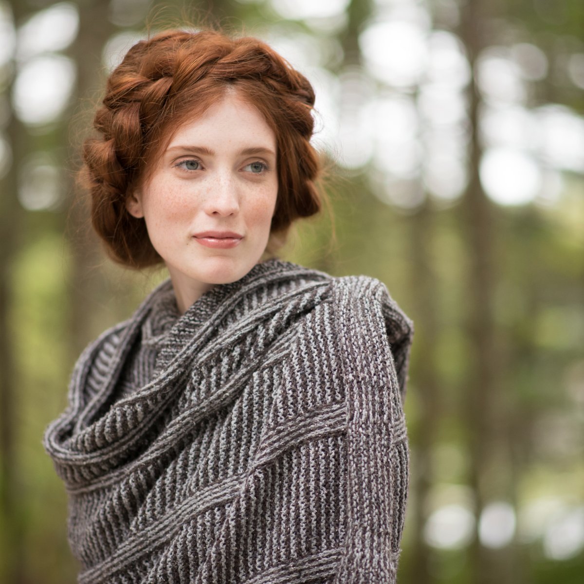 Berroco Portfolio Vol. 5 Patterns - Shutter Shade Stole - PDF Download - Extra Image