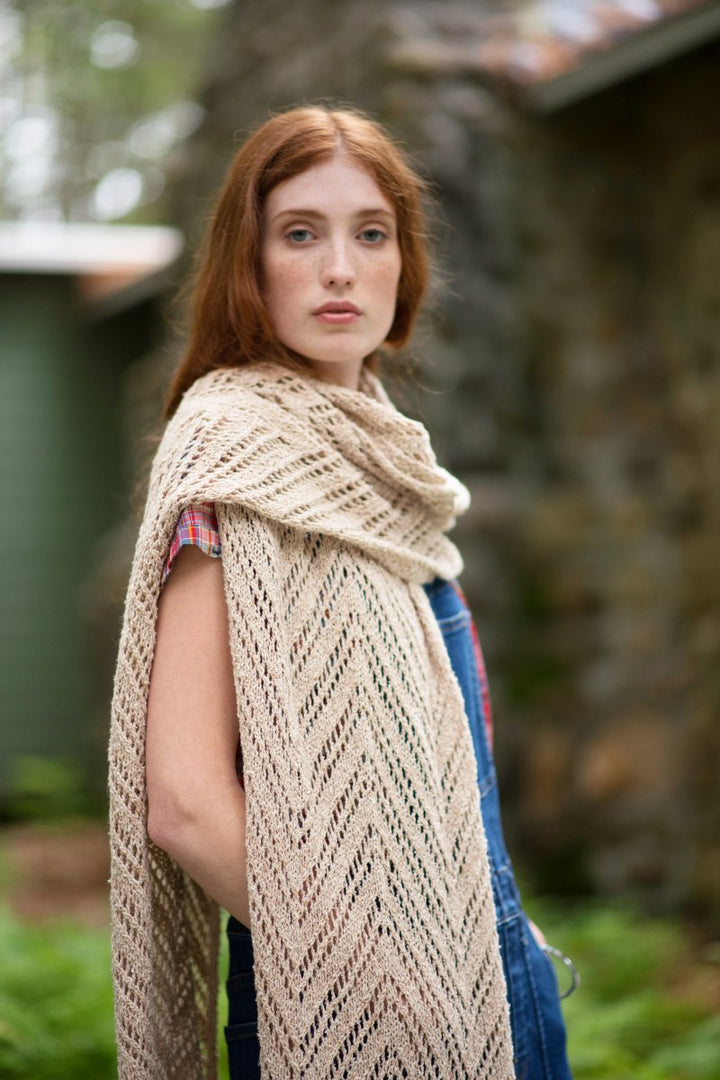 Berroco Portfolio Vol. 5 Patterns - Spruce Head Stole - PDF Download - Extra Image