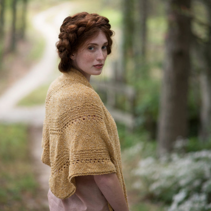 Berroco Portfolio Vol. 5 Patterns - Amber Waves Shawl - PDF Download - Extra Image
