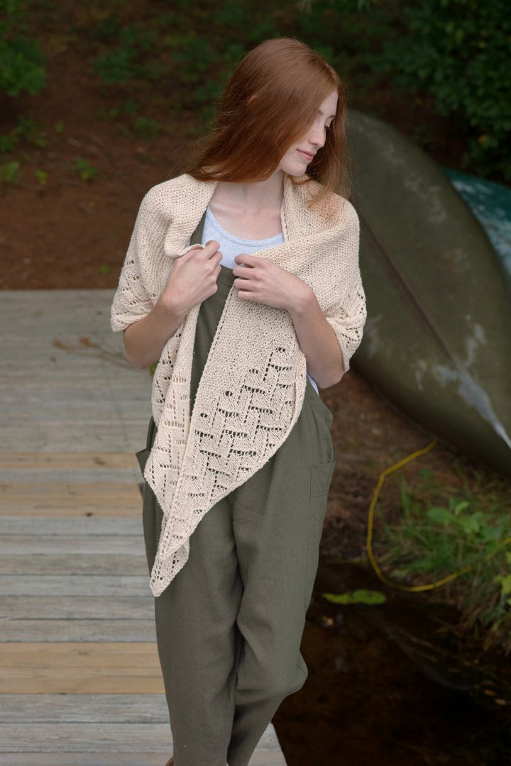 Berroco Portfolio Vol. 5 Patterns - Rockport Shawl - PDF Download - Extra Image