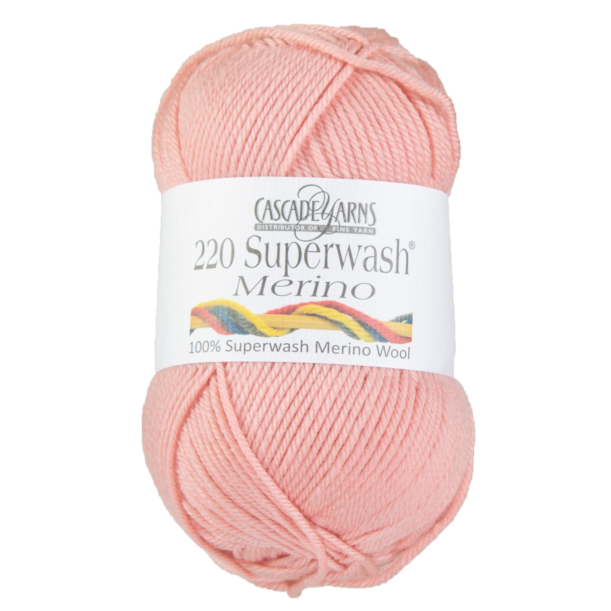 Cascade Yarns 220 Superwash Merino Yarn - 073 Coral Cloud - Zoom Image