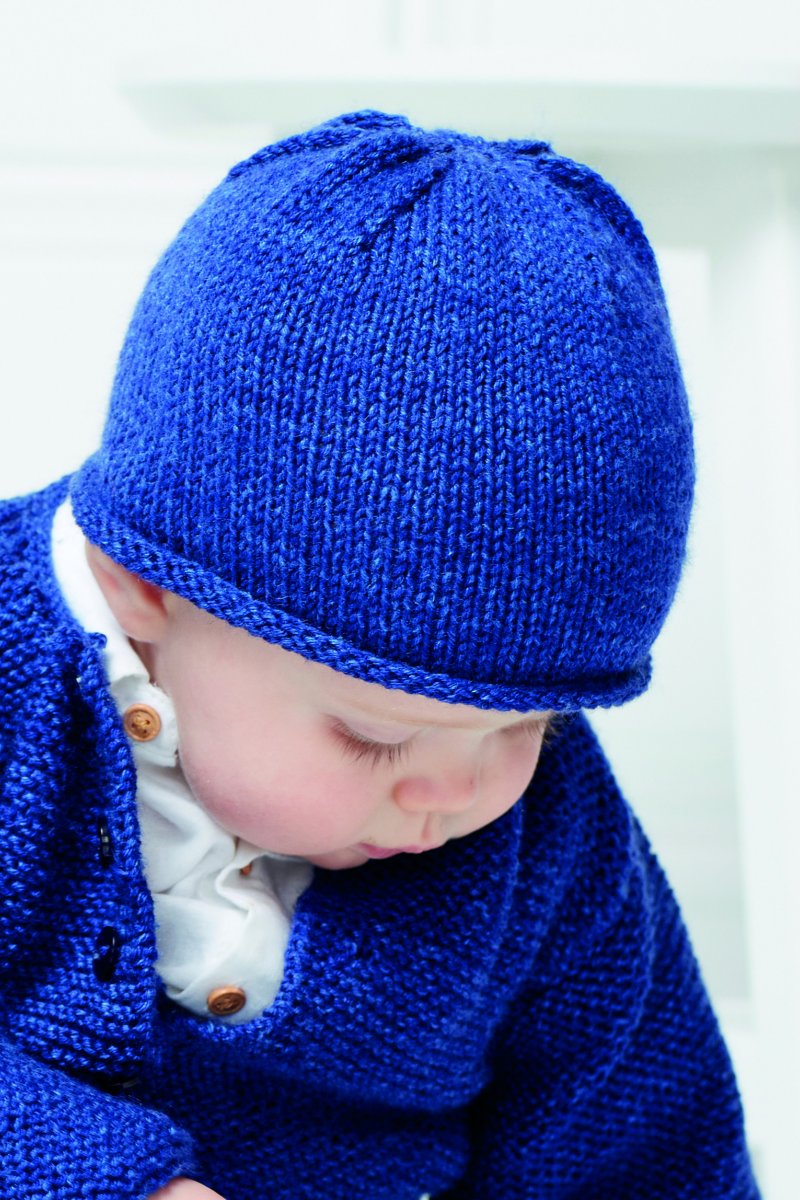 Rowan Baby Knits Collection Patterns - Simple Hat - PDF Download - Extra Image