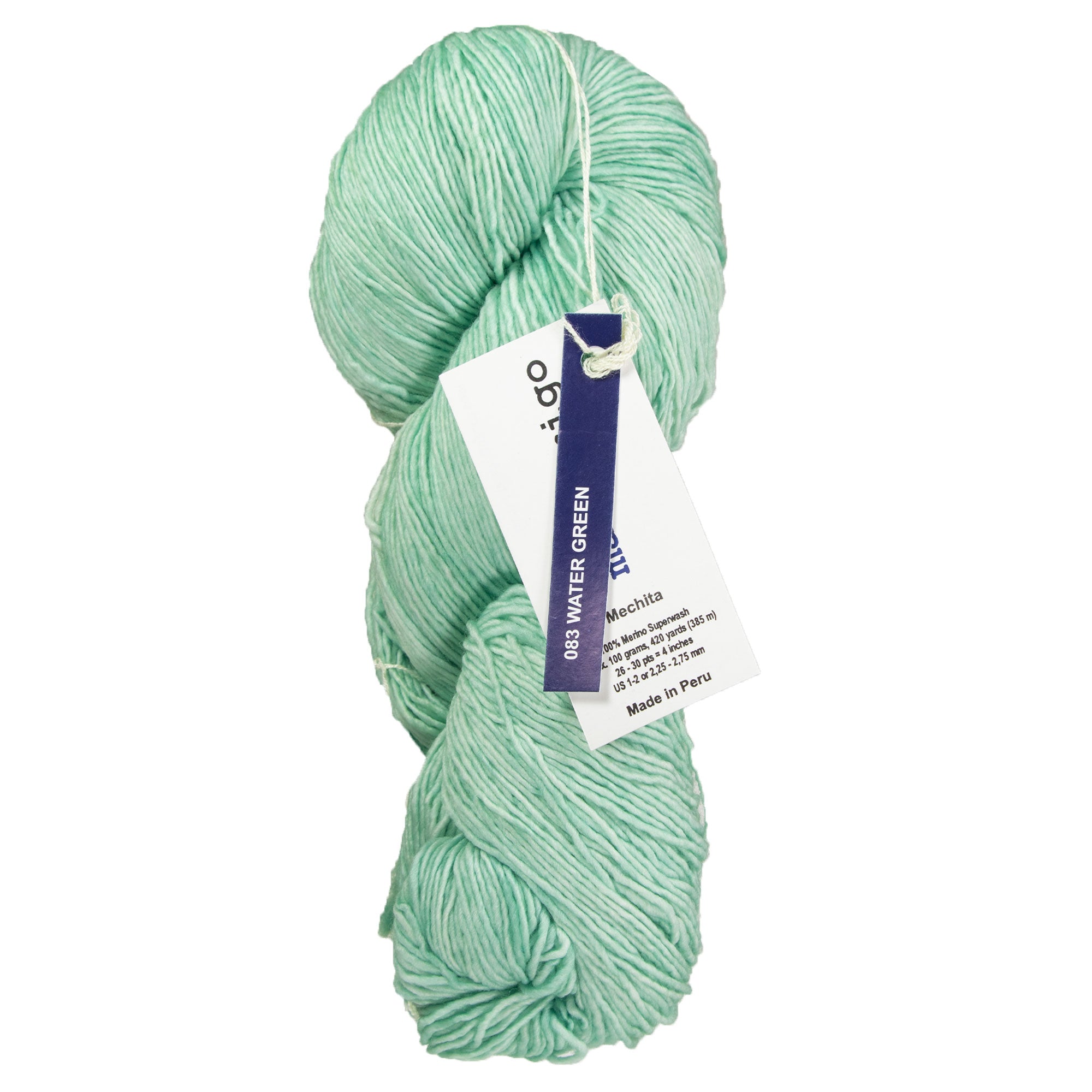 Malabrigo Mechita Yarn - 083 Water Green - Zoom Image
