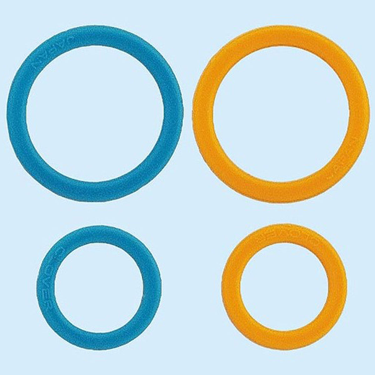 Clover Stitch Markers - Jumbo Soft Ring Markers - Extra Image