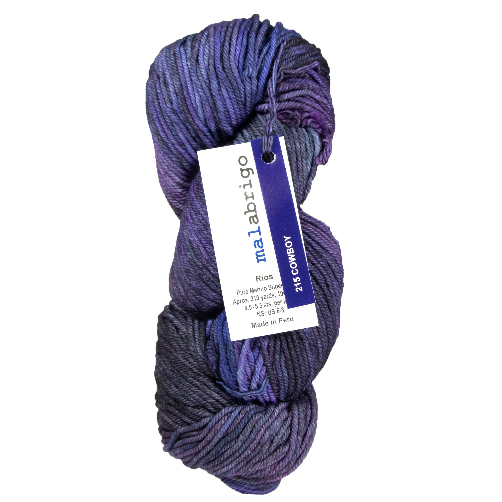 Malabrigo Rios Yarn - 215 Cowboy - Zoom Image