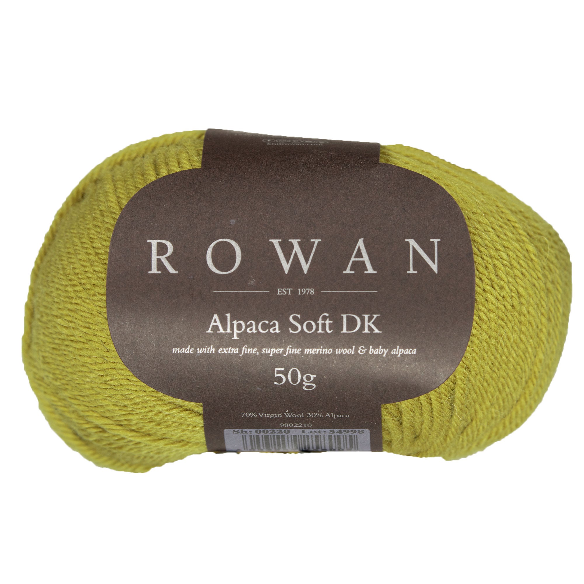 Rowan Alpaca Soft DK Yarn - 220 Autumn Gold - Zoom Image