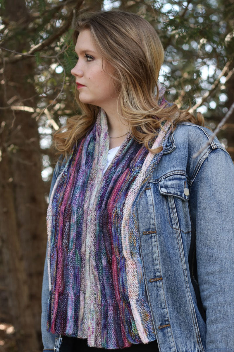 Koigu Pencil Box Patterns - Silent Purple - PDF Download - Extra Image