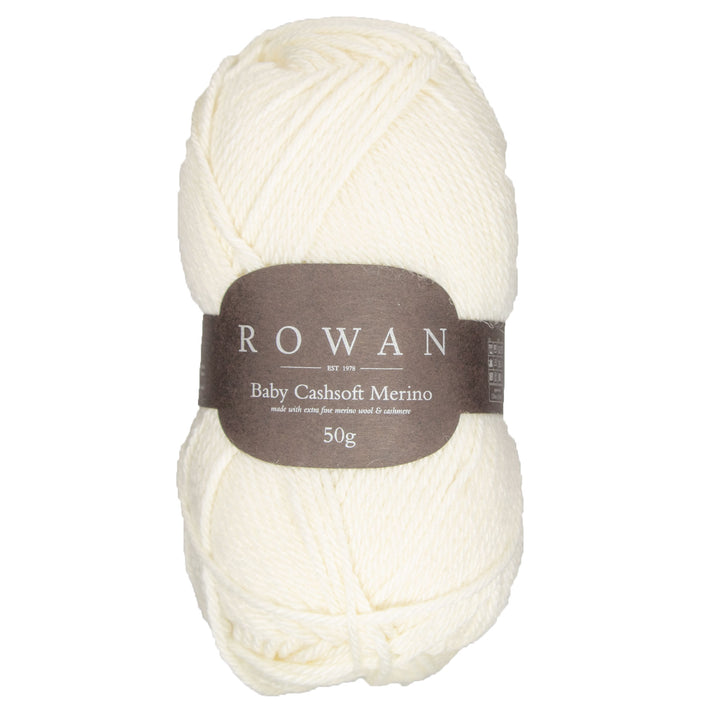 Rowan Baby Cashsoft Merino Yarn - 102 Cream - Zoom Image