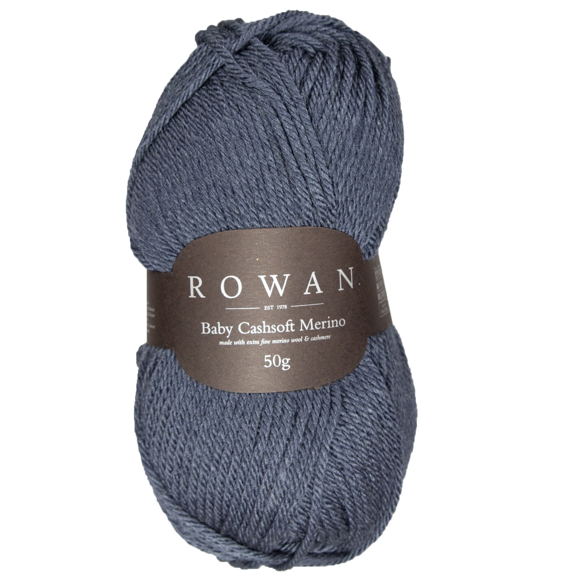 Rowan Baby Cashsoft Merino Yarn - 120 Anthracite - Zoom Image