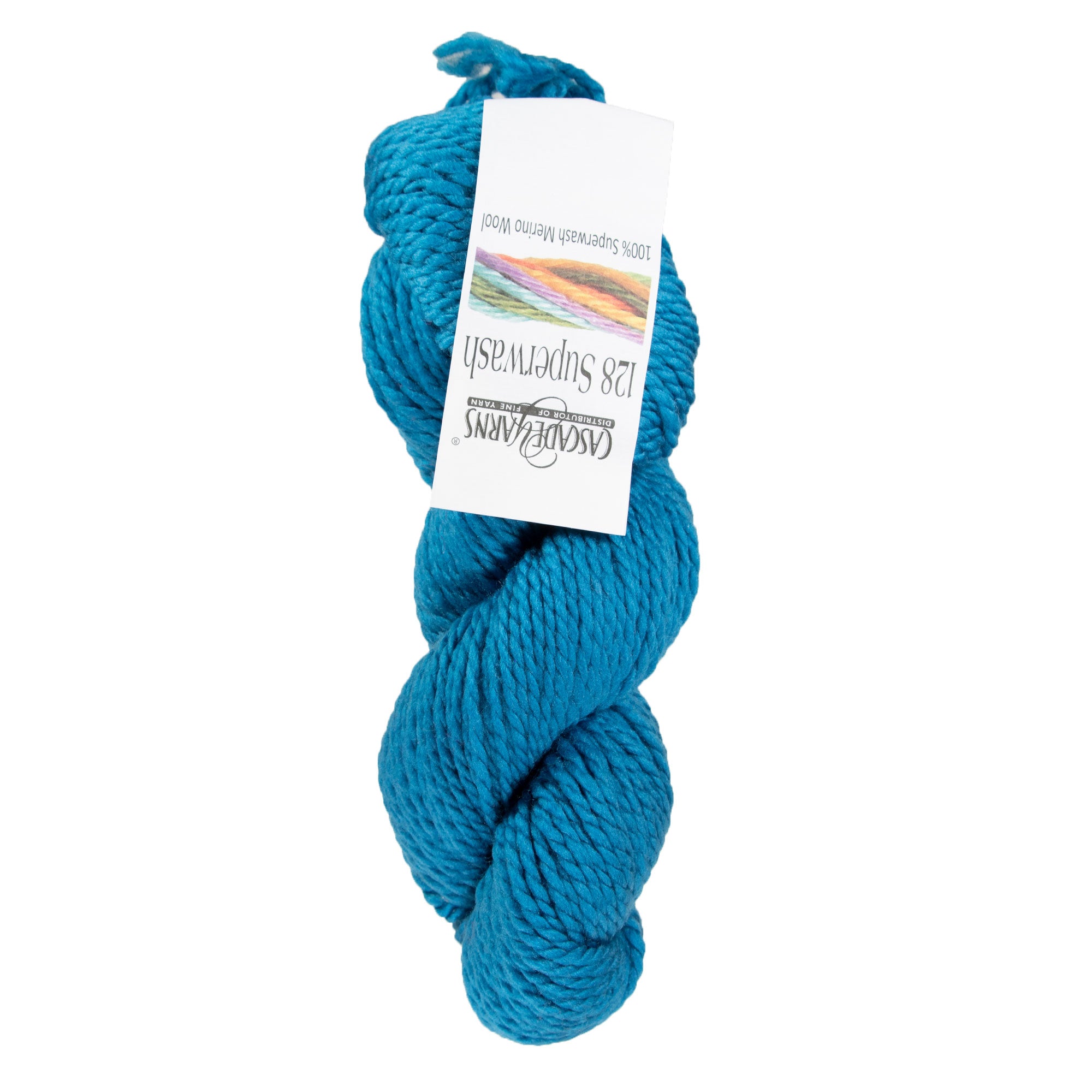 Cascade Yarns 128 Superwash Yarn - 306 Deep Teal - Zoom Image