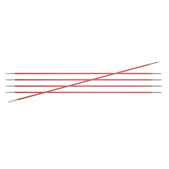 KnitPro Zing Double Pointed Needles - US 0 (2.00mm) - 6" Coral - Zoom Image
