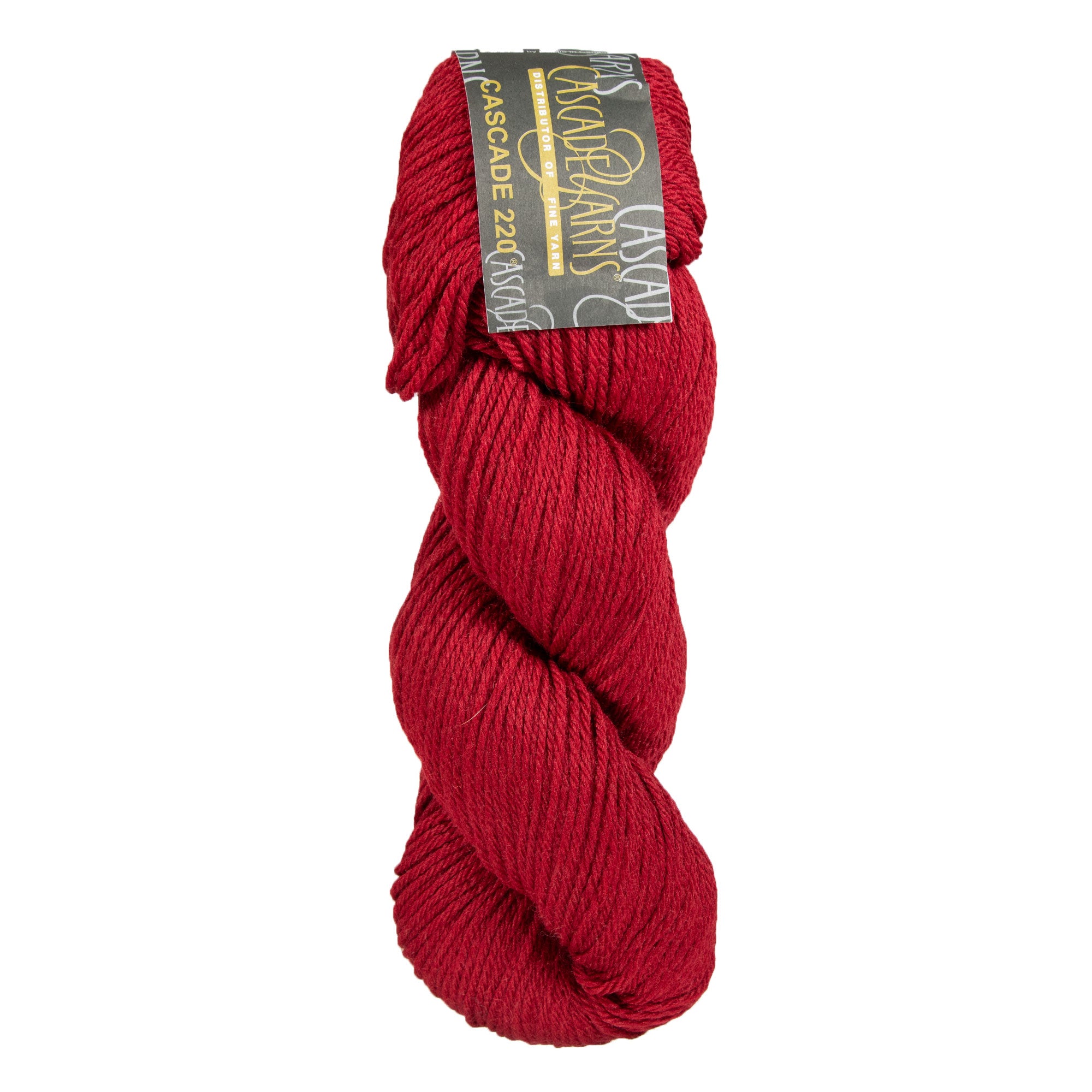 Cascade 220 Yarn - 2413 Red - Zoom Image