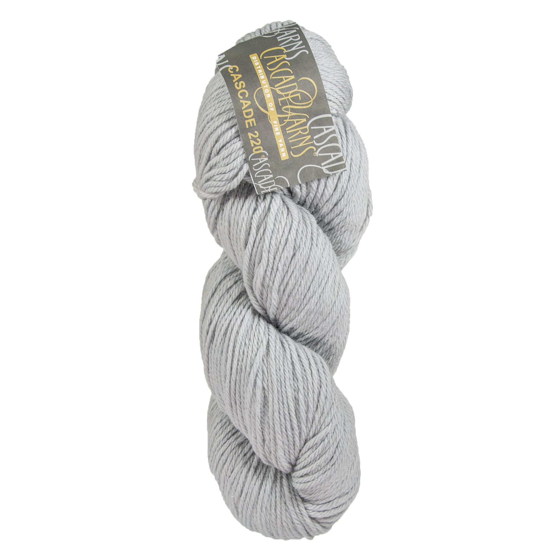 Cascade 220 Yarn - 8509 Grey - Zoom Image