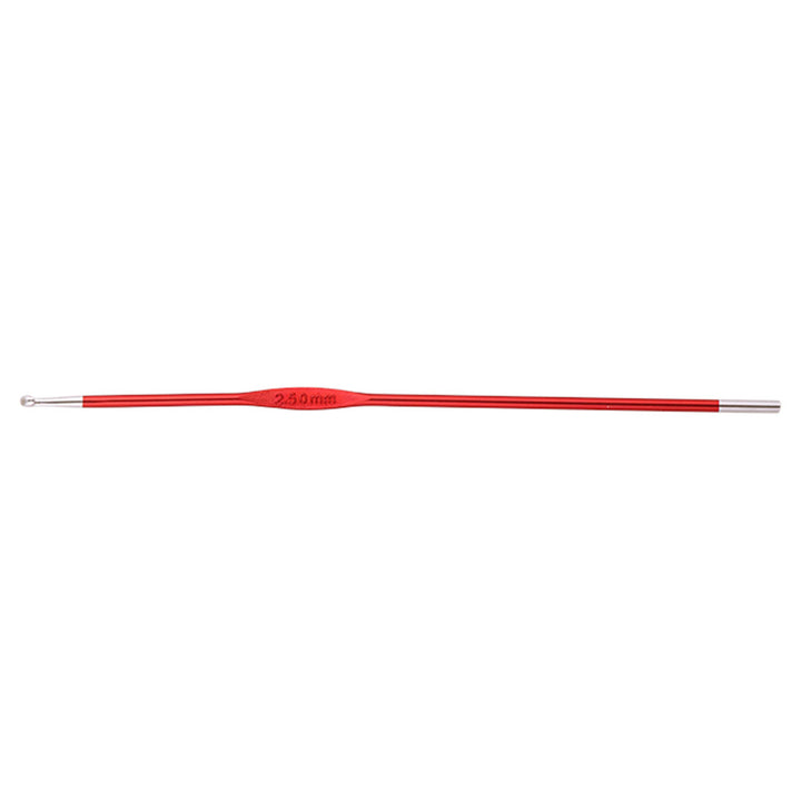 KnitPro Zing Single End Crochet Hooks - 2.50mm Garnet - Extra Image