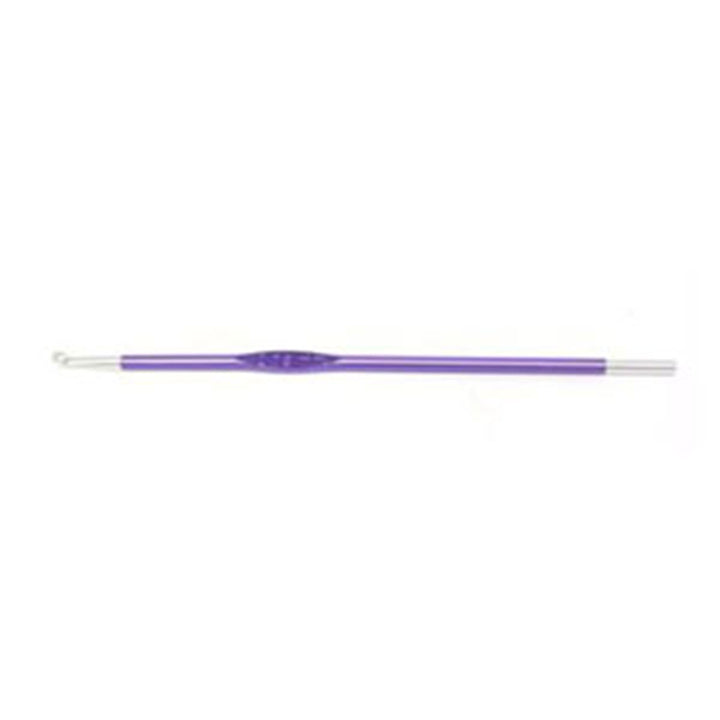 KnitPro Zing Single End Crochet Hooks - 3.75mm (F) Amethyst - Extra Image