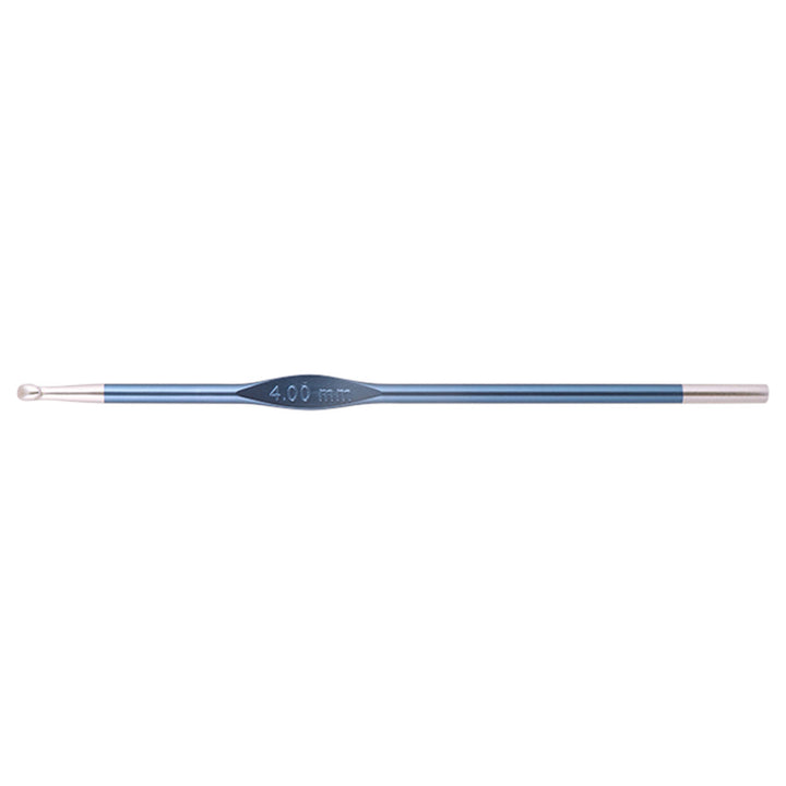 KnitPro Zing Single End Crochet Hooks - 4.00mm (G) Sapphire - Extra Image