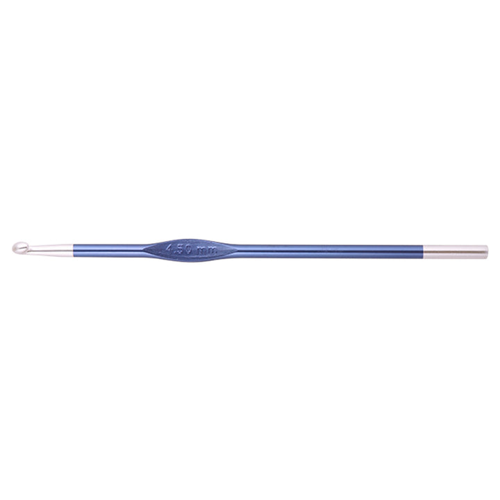 KnitPro Zing Single End Crochet Hooks - 4.50mm (7) Iolite - Zoom Image